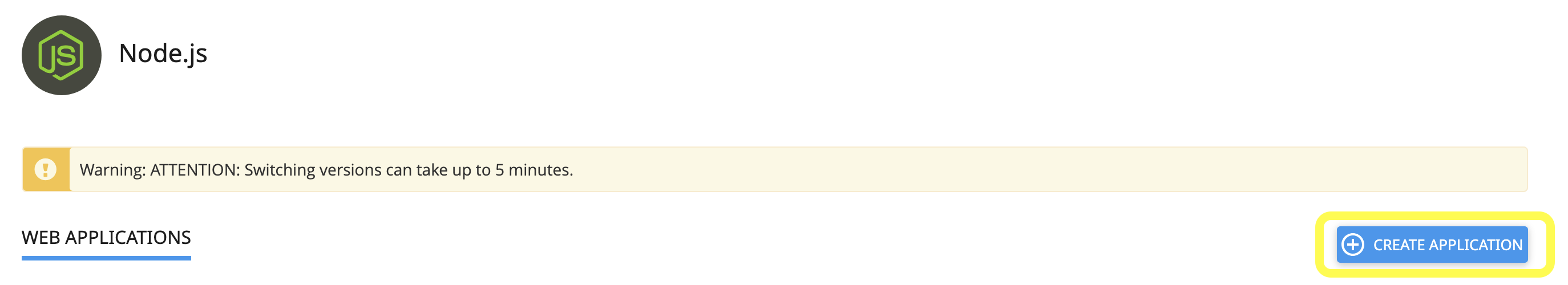 Create Application